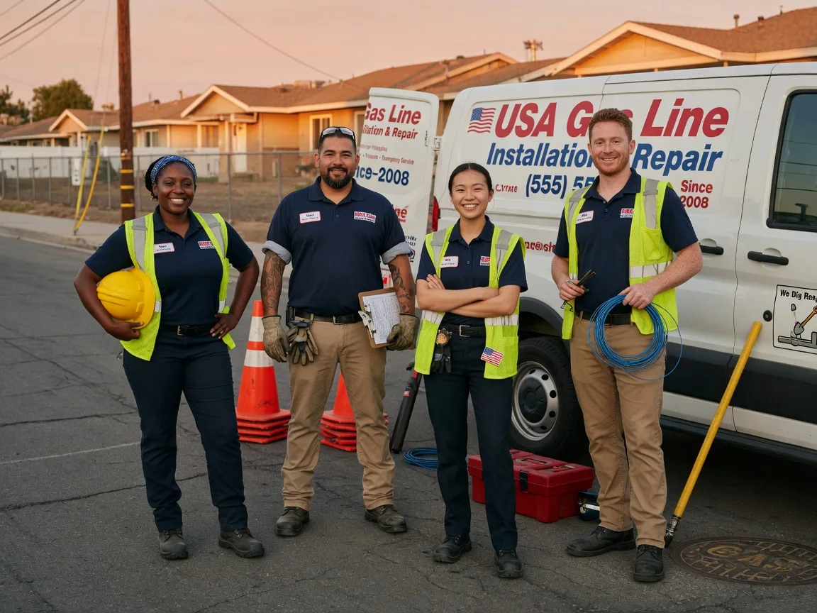 Gas Line Installation company in Van Alstyne, TX